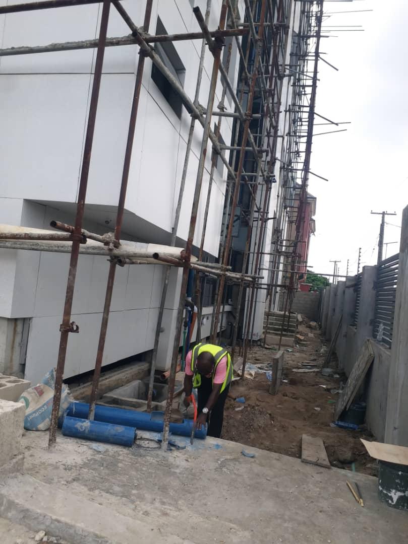 Site work in progress